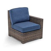 St. Kitts Grey Lifeguard Lapis Indigo Left Arm Section - The Great Escape