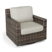 St. Kitts Grey Swivel Glider - The Great Escape