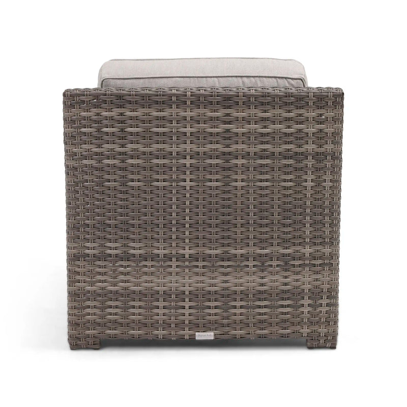 St. Kitts Grey Makar Oyster Lounge Chair -  The Great Escape
