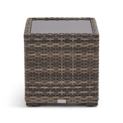 St. Kitts Grey 20 Inch Square End Table - The Great Escape