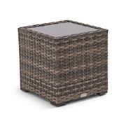 St. Kitts Grey 20 Inch Square End Table - The Great Escape
