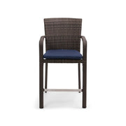 St. Kitts Woven Counter Height Stool Canola Seed - The Great Escape
