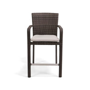 St. Kitts Woven Counter Height Stool Canola Seed - The Great Escape
