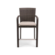 St. Kitts Woven Counter Height Stool Canola Seed - The Great Escape