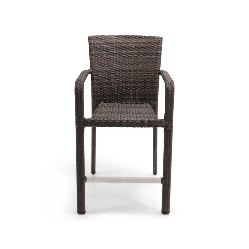 St. Kitts Woven Counter Height Stool Canola Seed - The Great Escape