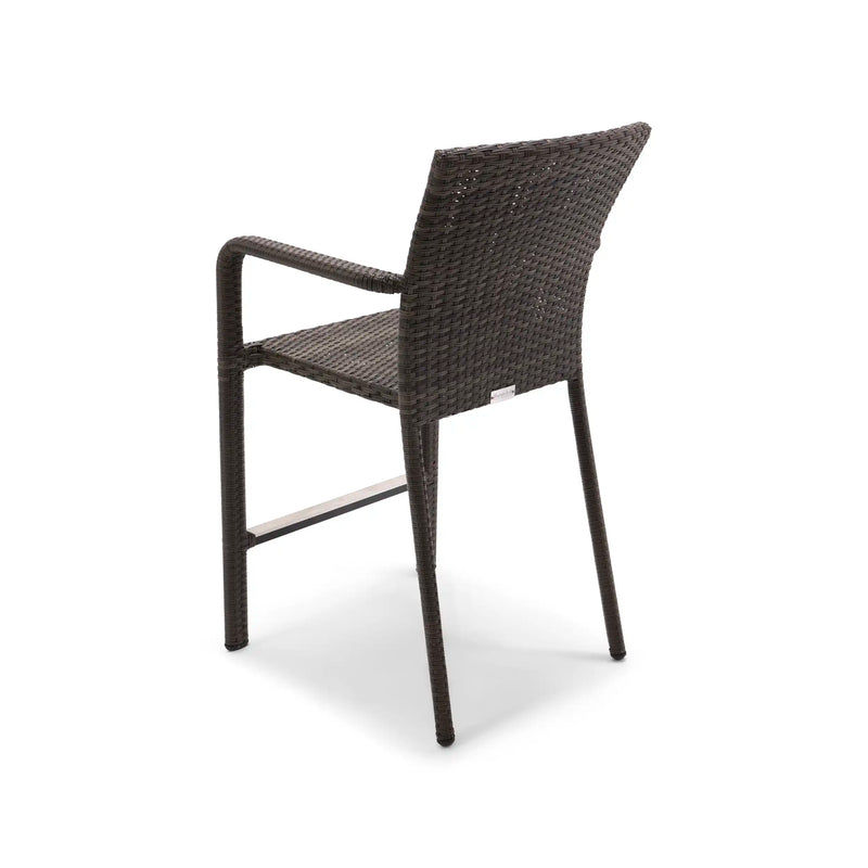 St. Kitts Woven Counter Height Stool Canola Seed - The Great Escape