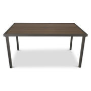 Picture of St. Kitts Plank Counter Height Rectangle Table - Graphite