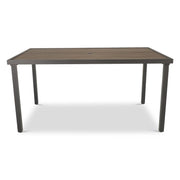 Picture of St. Kitts Plank Counter Height Rectangle Table - Graphite