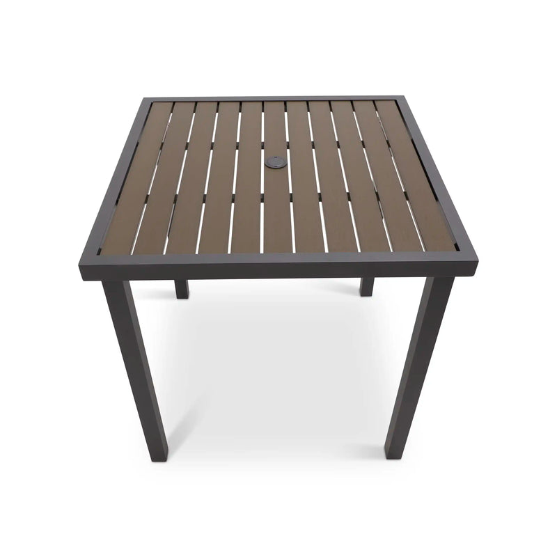 St. Kitts 5 Piece Woven Counter Height Group - Canola Seed - The Great Escape