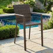 Picture of St. Kitts Woven Counter Height Stool in Canola Seed