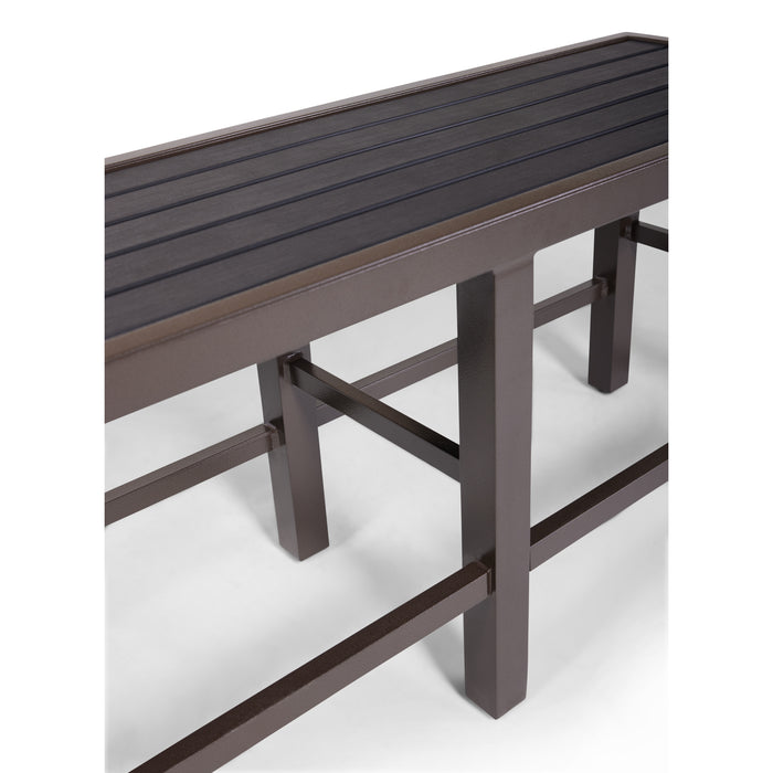 Picture of St. Kitts Poly plank Counter Height Bench