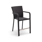 St. Kitts Woven Roasted Pecan Counter Height Stool - The Great Escape