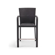 St. Kitts Woven Roasted Pecan Counter Height Stool - The Great Escape