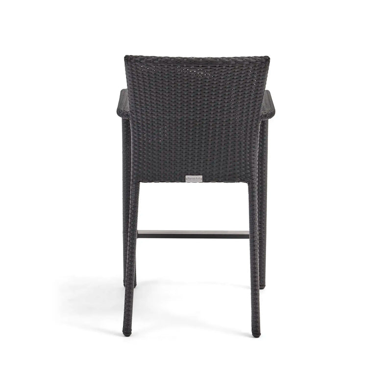 St. Kitts Woven Roasted Pecan Counter Height Stool - The Great Escape