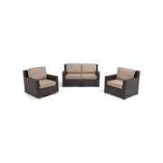 St. Kitts 3 Piece Lifeguard Ostrich Loveseat Group - The Great Escape