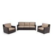 St. Kitts 3 Piece Lifeguard Ostrich Sofa Group - The Great Escape