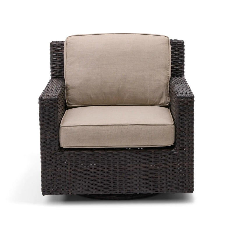 St. Kitts Lifeguard Ostrich Swivel Glider - The Great Escape