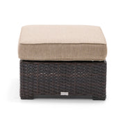 St. Kitts Mirage Latte 26 Inch Square Ottoman - The Great Escape