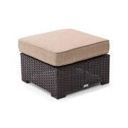 St. Kitts Mirage Latte 26 Inch Square Ottoman - The Great Escape