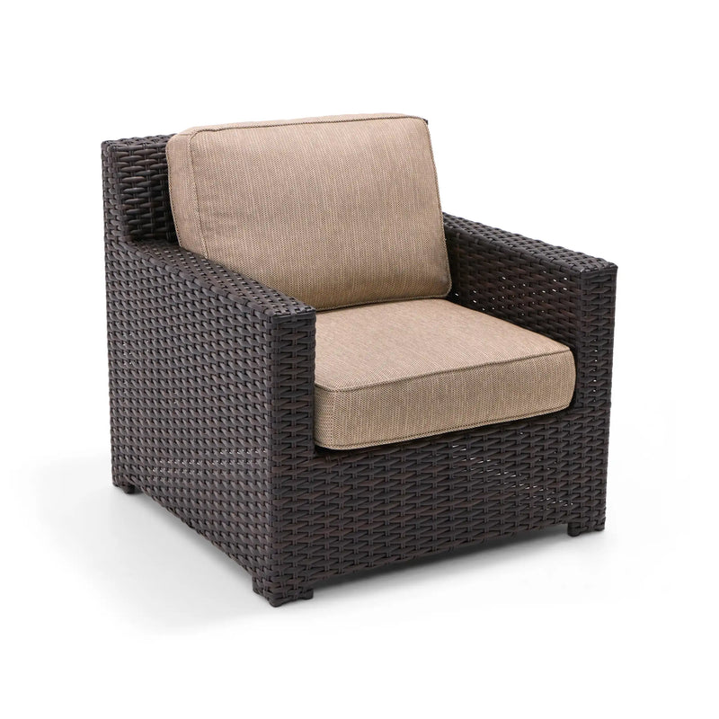 St. Kitts Mirage Latte Lounge Chair - The Great Escape