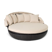79" Round Swivel Daybed W/ Canopy - The Great Escape
