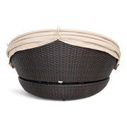 79" Round Swivel Daybed W/ Canopy - The Great Escape
