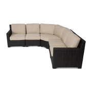 St. Kitts Woven 5 Piece Sectional Group - The Great Escape