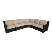 St. Kitts Woven 6 Piece Sectional Group - The Great Escape