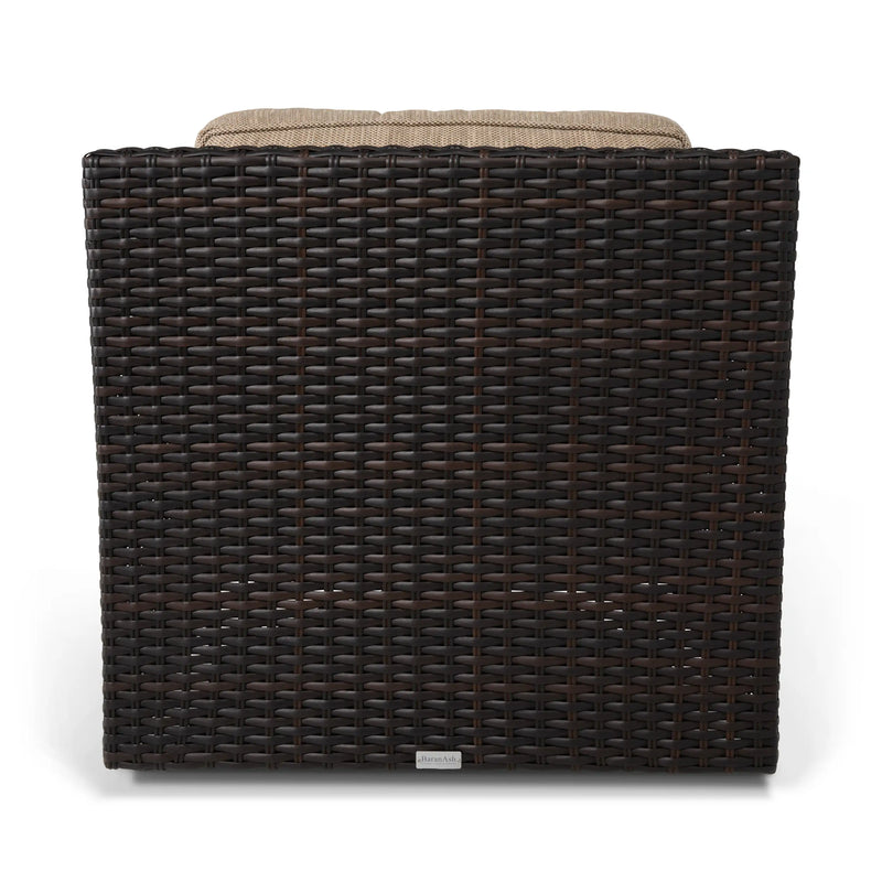 St Kitts Woven Swivel Glider - The Great Escape