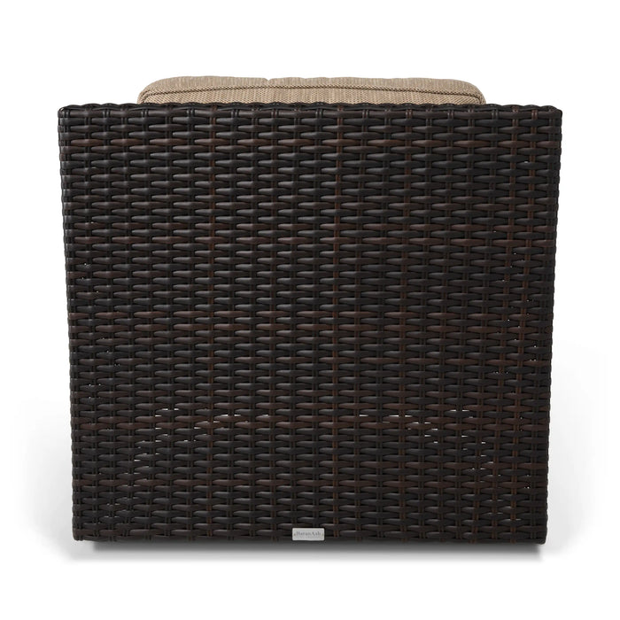 St Kitts Woven Swivel Glider - The Great Escape