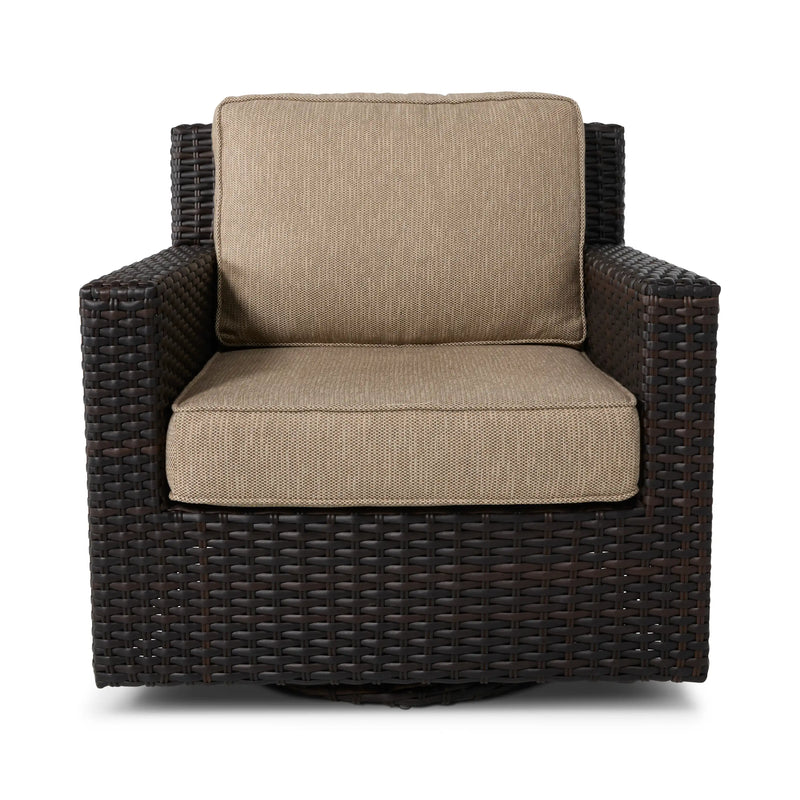 St Kitts Woven Swivel Glider - The Great Escape