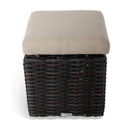 St Kitts Woven Cube Ottoman - The Great Escape