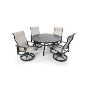 Stirling 5 Piece Sling Dining Group - The Great Escape