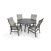 Stirling 5 Piece Sling Dining Group - The Great Escape