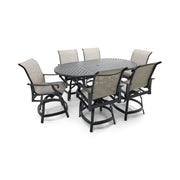 Stirling 7 Piece Sling Counter Height Group - The Great Escape