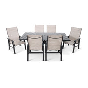 Stirling 7 Piece Ebony Dining Group - The Great Escape