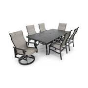 Stirling 7 Piece Sling Dining Group - The Great Escape