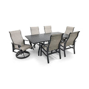 Stirling 7 Piece Sling Dining Group - The Great Escape