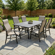 Stirling 7 Piece Sling Dining Group - The Great Escape