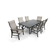 Stirling 7 Piece Sling Dining Group - The Great Escape