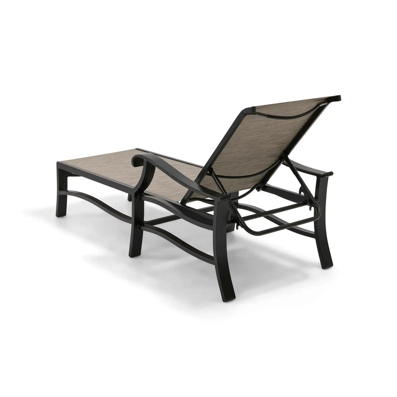 Stirling Deluxe Sling Chaise Lounge W/ Arms - The Great Escape