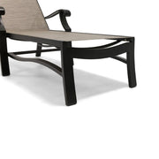 Stirling Deluxe Sling Chaise Lounge W/ Arms - The Great Escape