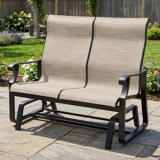 Stirling Black Coal High Back Sling Double Glider - The Great Escape