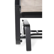 Stirling Black Coal High Back Sling Double Glider - The Great Escape