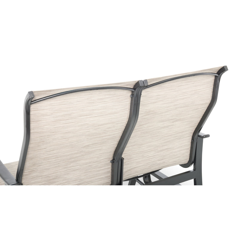 Stirling Black Coal High Back Sling Double Glider - The Great Escape