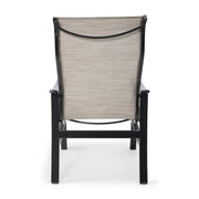 Stirling Black High Back Sling Dining Chair - The Great Escape