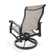 Stirling Black High Back Sling Swivel Rocker - The Great Escape