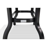 26x48 Inch Rectangle Black Farnham Slat Coffee Table - The Great Escape