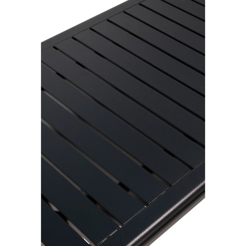 26x48 Inch Rectangle Black Farnham Slat Coffee Table - The Great Escape