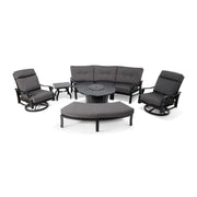 Stirling 8 Piece Sofa Firepit/Chat Group - The Great Escape